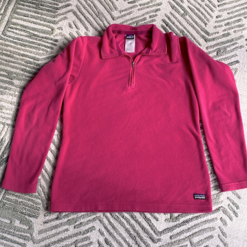 Patagonia light weight fleece pullover jacket